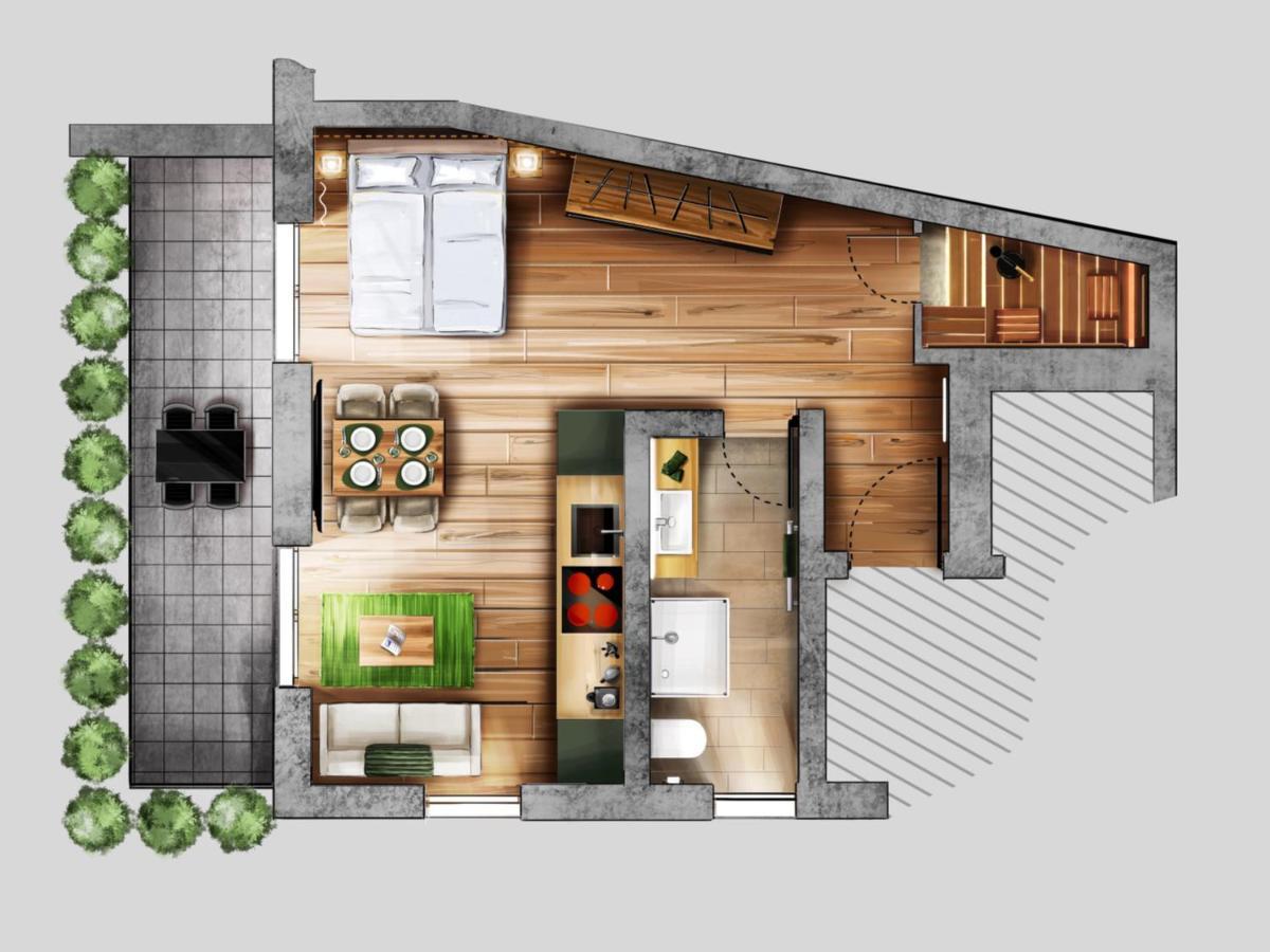 Black Forest Luxury Apartment Waldglueck Mit Sauna Königsfeld im Schwarzwald Esterno foto